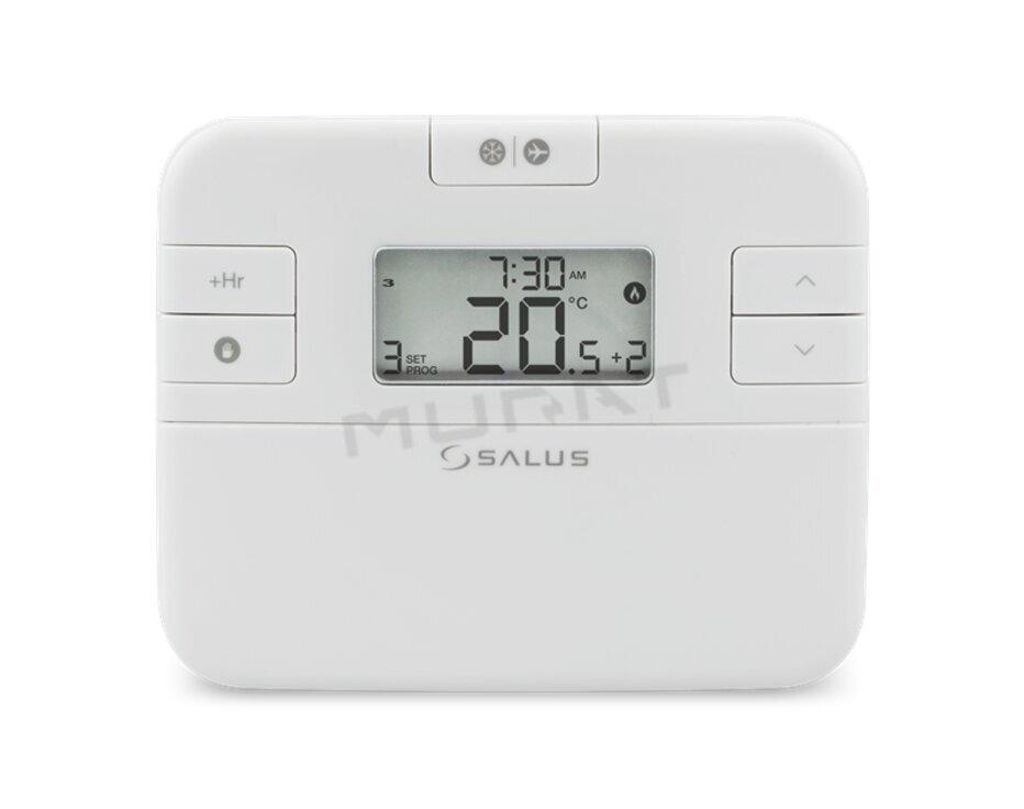Termostat SALUS RT510 elektronický, drôtový, programovateľný, biely