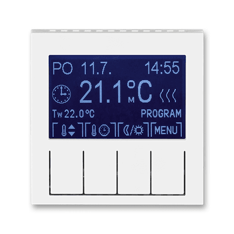 Levit termostat digitálny ovládacia jednotka biela/biela 3292H-A10301 03