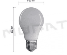 Žiarovka LED  E27 230V  9W 4100K Classic A60 ZQ5141.3 (bal. 3ks)
