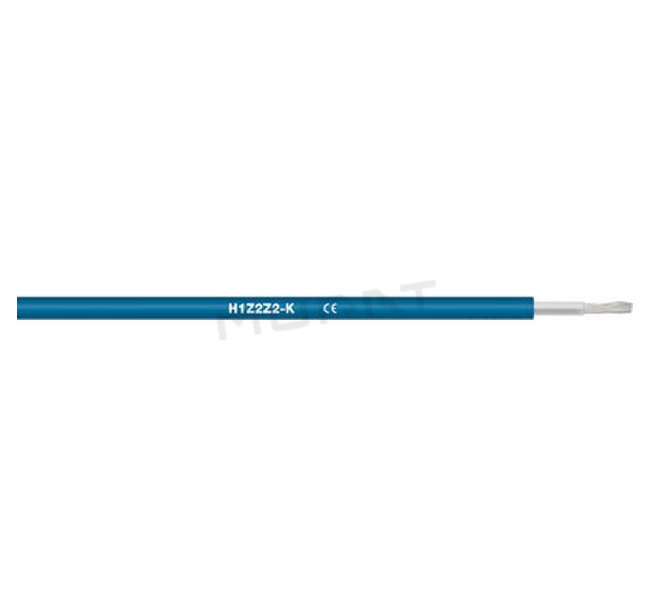 H1Z2Z2-K  1x 4,0 mm2  modrý