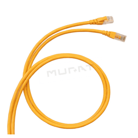 Prepojovací kábel CAT.6A FTP 1m žltý, 632886 Linkeo C