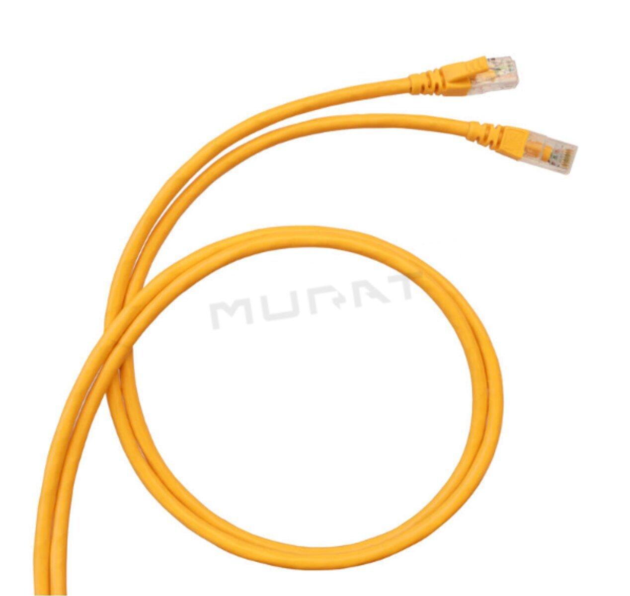 Prepojovací kábel CAT.6A FTP 1m žltý, 632886 Linkeo C