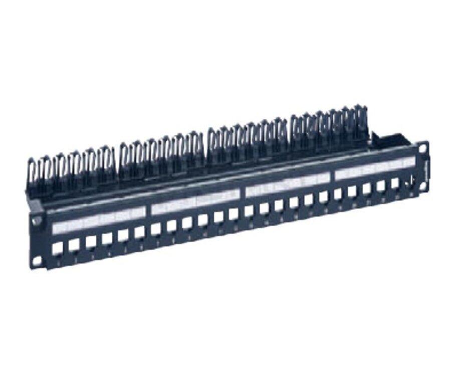 Patchpanel modulárny pre konektory CAT.6A/6/5E RJ45, bal=24ks 632850 Linkeo C