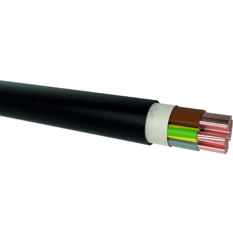 Kábel NYY-J 3x1,5 mm2 RE silový