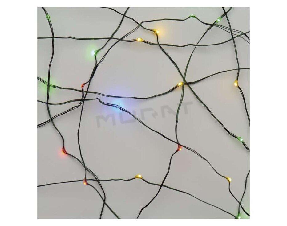 Svietidlo LED VIANOČNÉ- reťaz nano D3AM01 zelená 4m, vonk., multicolor,časovač