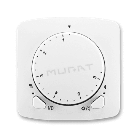 T- kryt termostatu s otočným ovládanim 3292A-A10101 B biela
