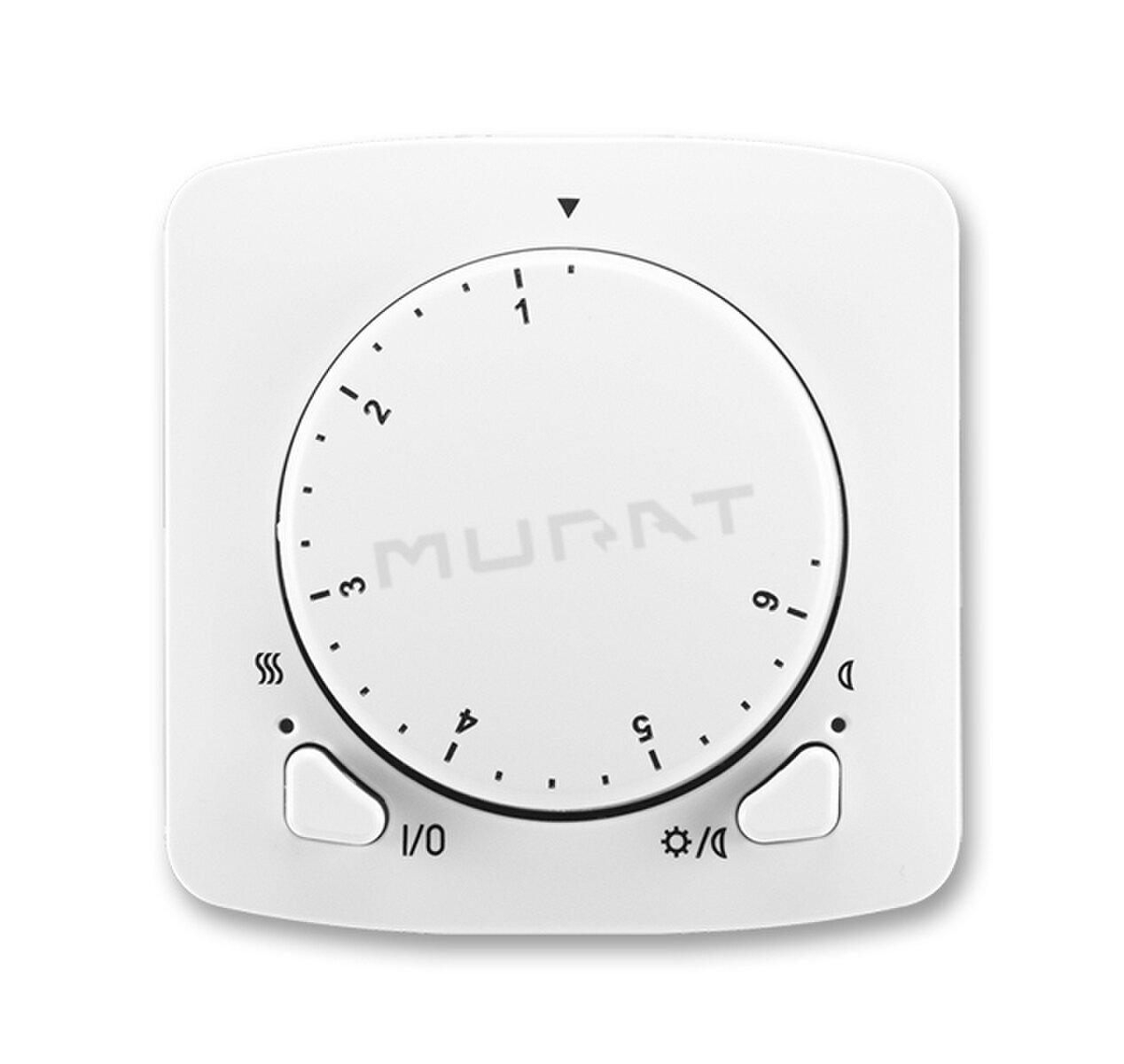 T- kryt termostatu s otočným ovládanim 3292A-A10101 B biela