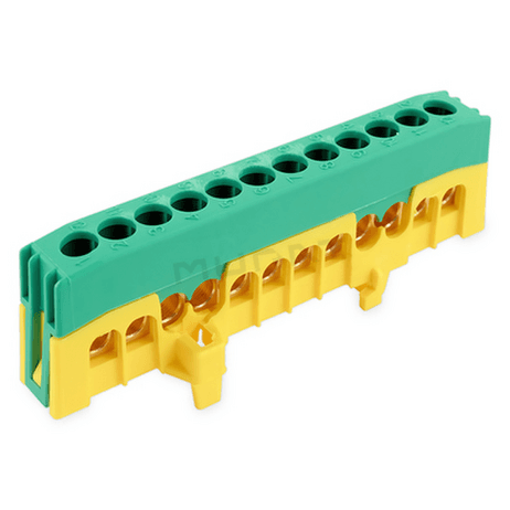 Mostik PE 12-F2 zeleno-žltý s krytom 1202027