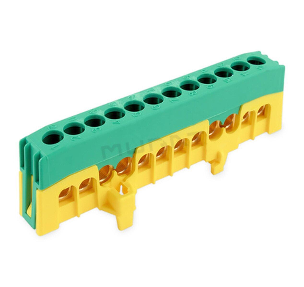 Mostik PE 12-F2 zeleno-žltý s krytom 1202027