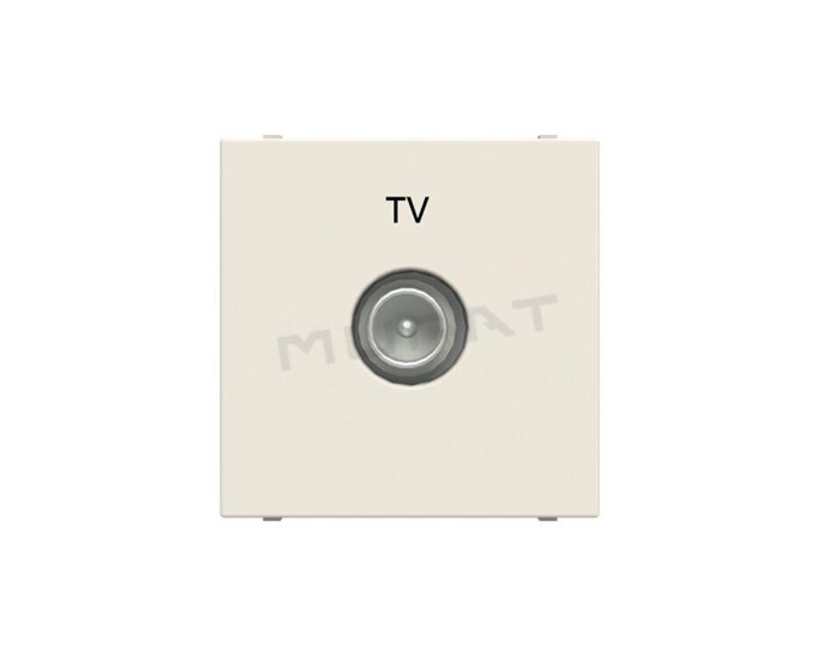 Zenit zásuvka TV typ-M koncová biela 2M N2250.7 BL o.č.2CLA225070N1101