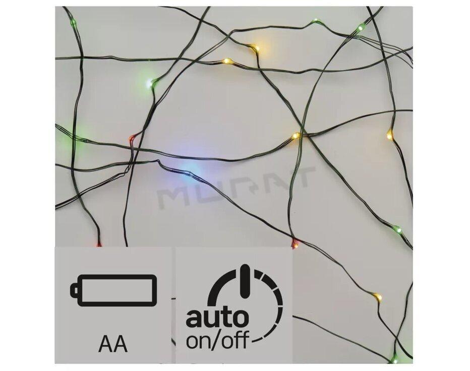 Svietidlo LED VIANOČNÉ- reťaz nano D3AM04, 2× AA, 1,9m, multicolor, časovač