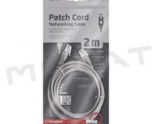 PATCH kábel UTP 5E, 2m sivý S9123